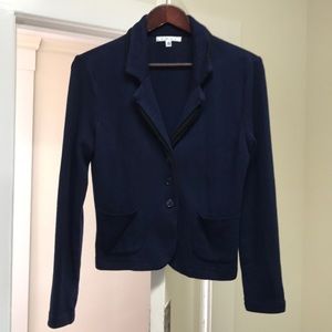 Women's CAbi Navy Blue Cardigan Sweater Medium